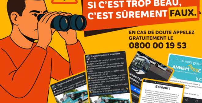 Attention aux arnaques en ligne